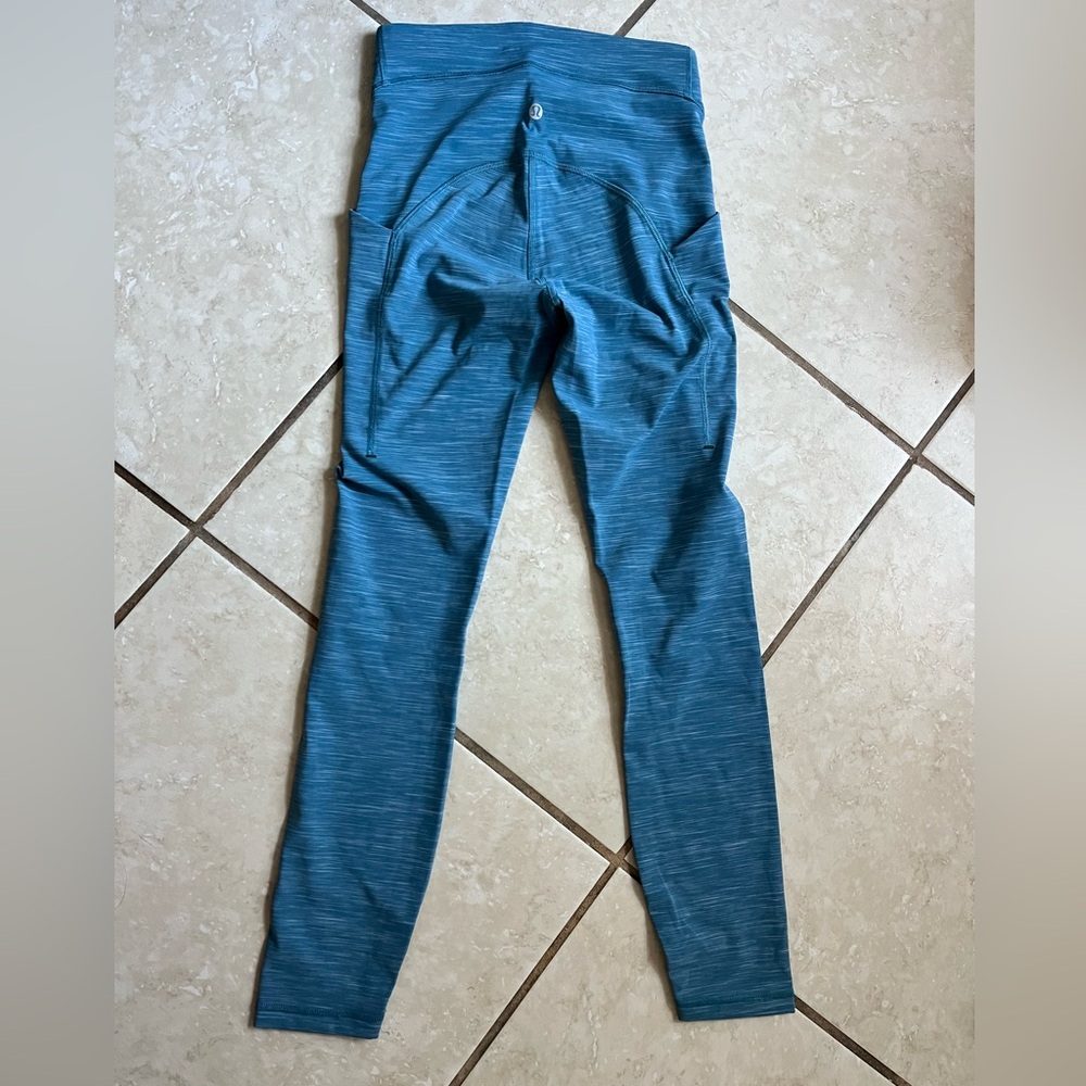 Lululemon Power Thru High Rise Tight 25" Size 4